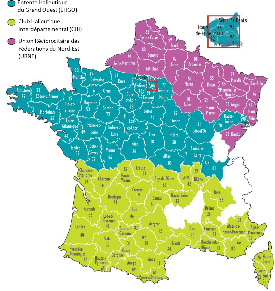 peche carte de france