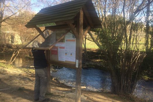 ENTRETIEN DES PANNEAUX INFO PECHE